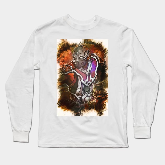 Anti-Mage DOTA 2 Long Sleeve T-Shirt by Naumovski